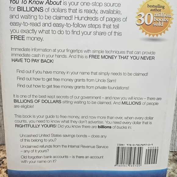 Free Money ""They"" Don't Want You to Know About Kevin Trudeau #1 NY Times - Picture 10 of 16